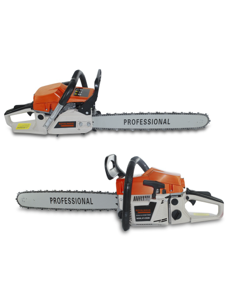 ROYALWAVE Motosega a scoppio 52cc con lama da 50 cm giardinaggio potatura legno