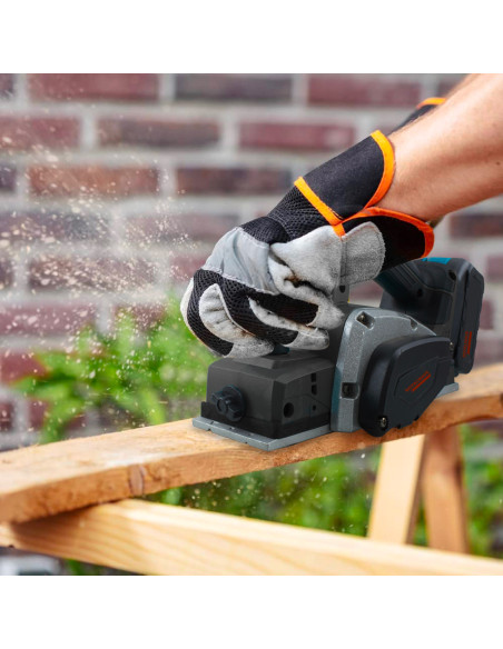 Piallatrice Cordless Senza Fili per Rasatura Legno 48V 15.000rpm Doppia Batteria