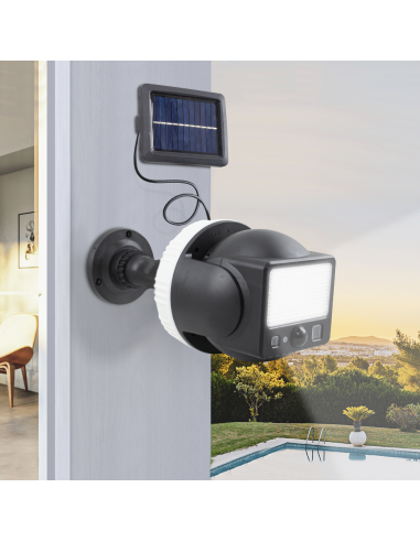 Lampada Solare Ricaricabile Pannello Solare...