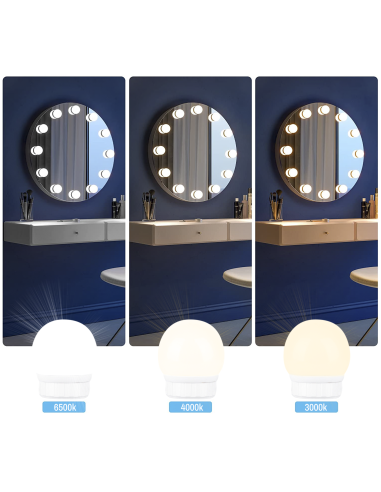 Set 6 Lampadine LED per Specchio Toeletta Luci...