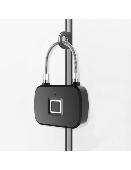 Lucchetto con Impronta Digitale del Pollice Serratura in Metallo a Batteria