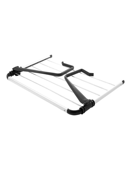 Stendibiancheria da Balcone Termosifone 54cm in Alluminio e Staffe Regolabili