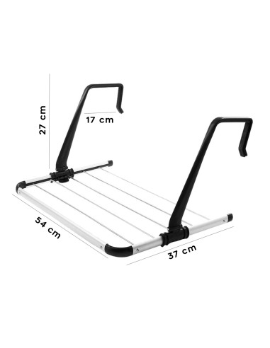 Stendibiancheria da Balcone Termosifone 54cm in...