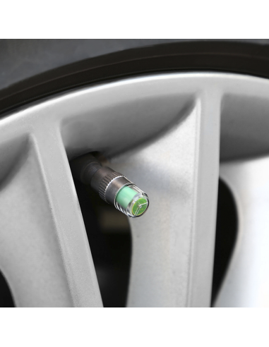 Kit 4 misuratori di pressione ruote con...