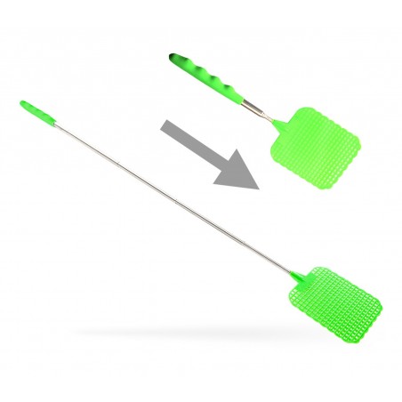Abbattimosche telescopico con manico in gomma Abbattimosche telescopico con manico in gomma