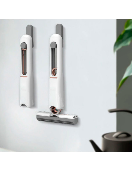 Mini Mop Mocio Tira Acqua Portatile Spugna Ecologica per Auto Finestre Pavimenti