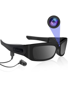 Occhiali da Sole Bluetooth con Videocamera Polarizzati Registra Foto Video in 4K