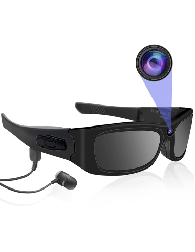 Image of Occhiali da Sole Bluetooth con Videocamera Polarizzati Registra Foto Video in 4K