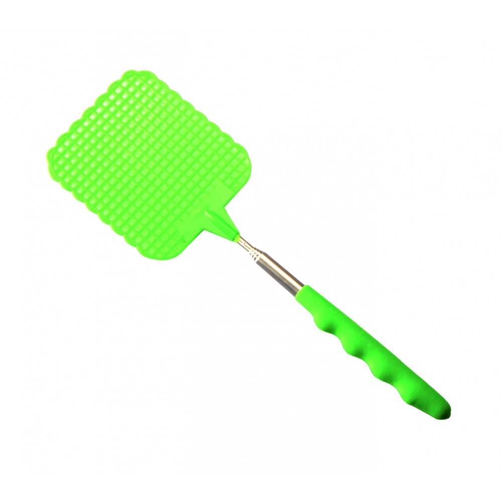 Abbattimosche telescopico con manico in gomma