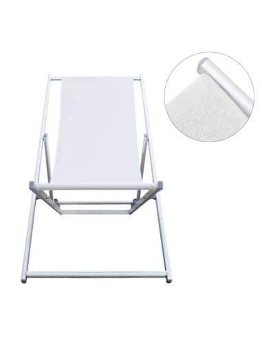 Sedia sdraio pieghevole Soverato 5 Posizioni...