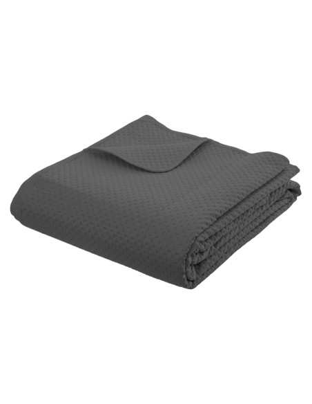 Copriletto Matrimoniale Primavera Estate Tinta Unita Adatto per Casa B&B Hotel