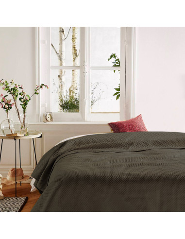 Copriletto Matrimoniale Primavera Estate Tinta...