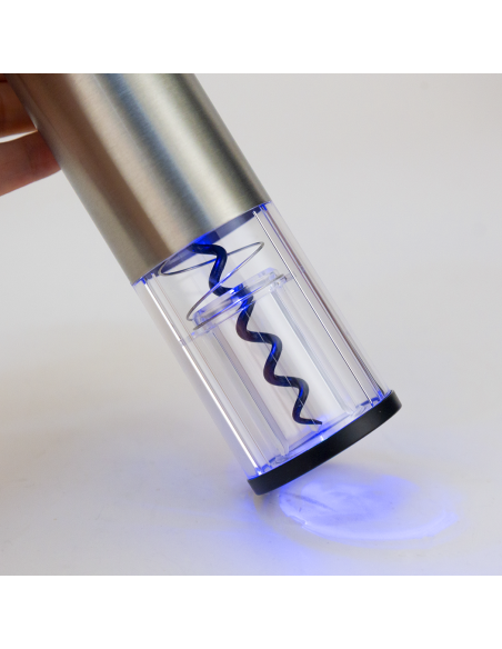 Apribottiglie Elettrico a Batterie Cavatappi Automatico Set da Vino in Acciaio