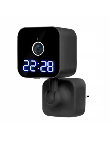 Telecamera Panoramica Wireless Q-SX909 Registrazione 4K-HD Controllo da Remoto Nero