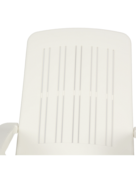 Lettino Prendisole Cancun Sdraio con Ruote in Polyrattan Pieghevole 72x190x60cm