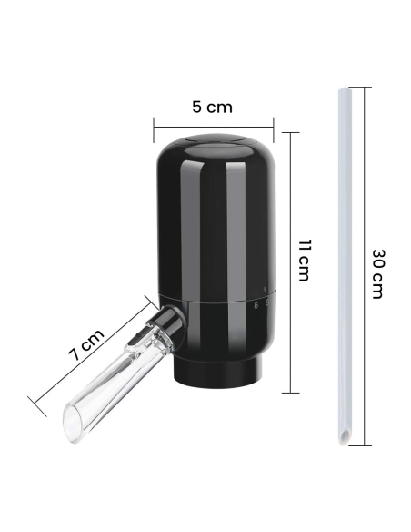 Aeratore Elettrico per Vino Erogatore Automatico Pompa con Tubo per Ossidazione