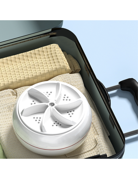 Mini Lavatrice da Viaggio Rondella Rotante 657850 Turbina Portatile per Bucato