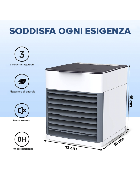 Condizionatore portatile da tavolo refrigerante 212421  COOL