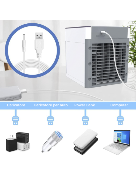 Condizionatore portatile da tavolo refrigerante 212421  COOL