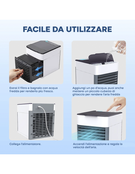 Condizionatore portatile da tavolo refrigerante 212421  COOL