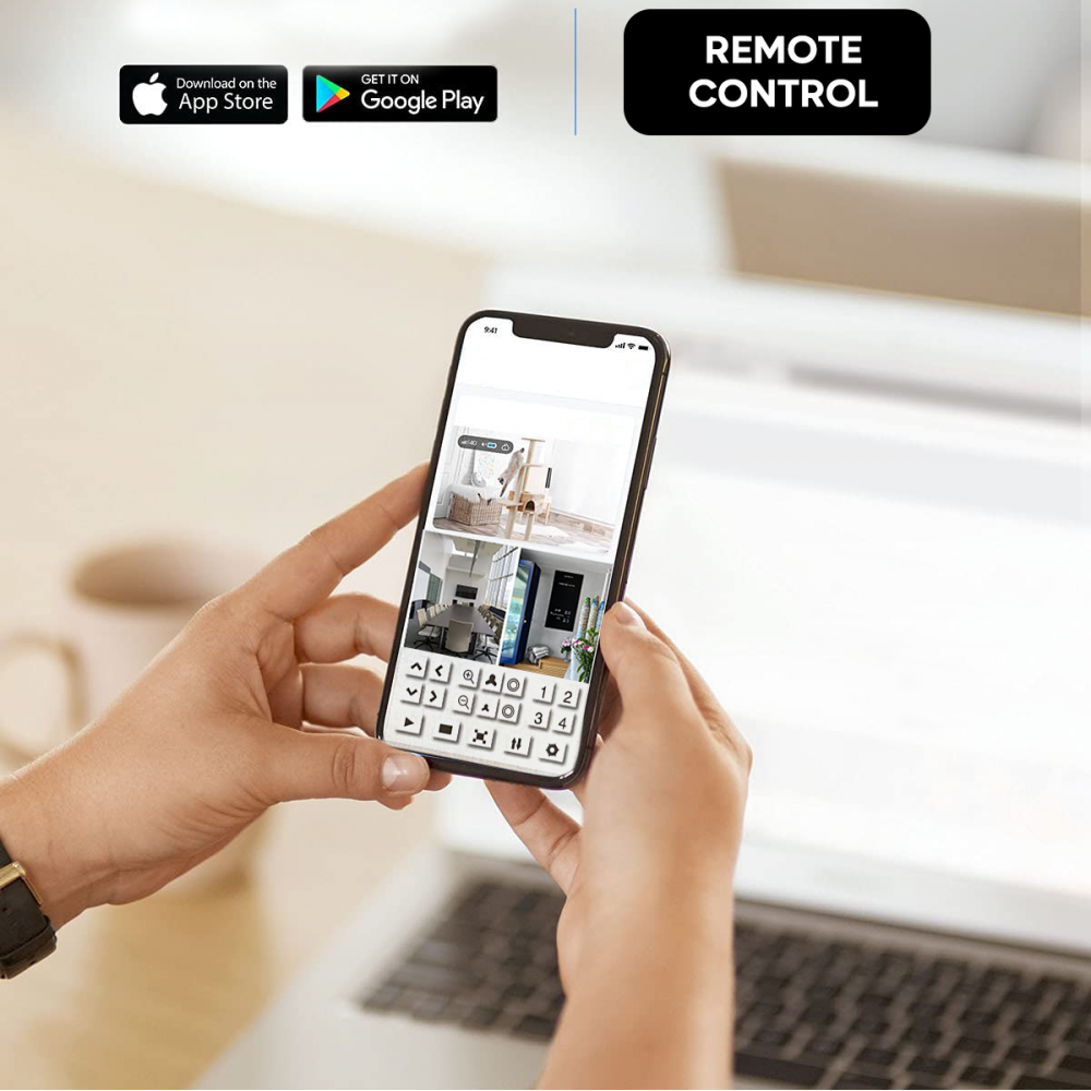 Kit Videosorveglianza 8 Videocamere H.264...