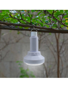Lampada LED Portatile Ricarica solare Torcia Lampadina... 2