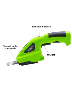 Tagliasiepi Forbice Potatura Elettrica Batteria... 2