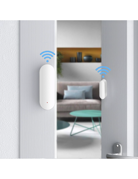 Sistema di Allarme Sicurezza Porte e Finestre Wi-Fi Notifica con App Smartphone