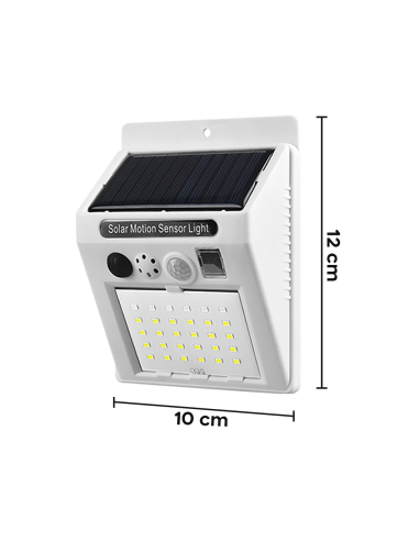 Lampada Solare con Allarme Sensore di Movimento...