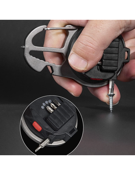 Mini Torcia Led Multiuso da Campeggio Portatile e Ricaricabile con Treppiede