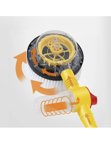 Spazzola Rotante Lavaggio Auto Finestre Alta...