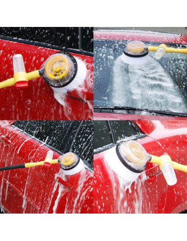 Spazzola Rotante Lavaggio Auto Finestre Alta...