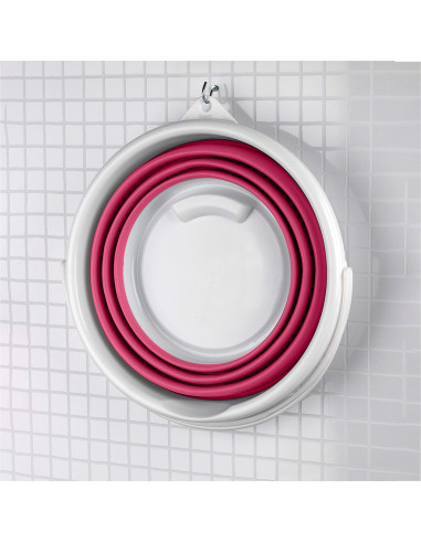 Secchio Silicone Pieghevole Capacità 10lt...