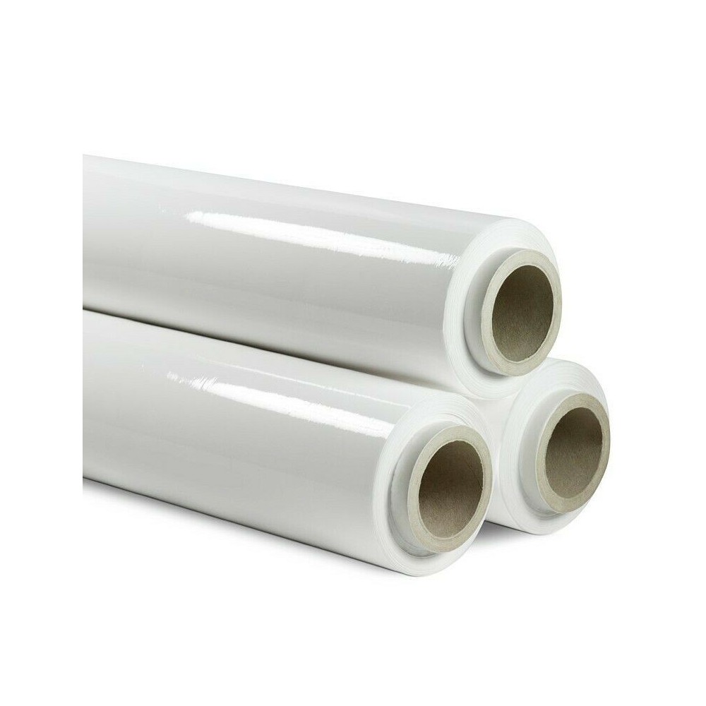 Pack 12pz Bobina Film Estensibile Bianco Latte...