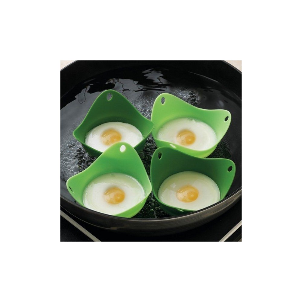 Set 2 o 4 cuoci uova in silicone