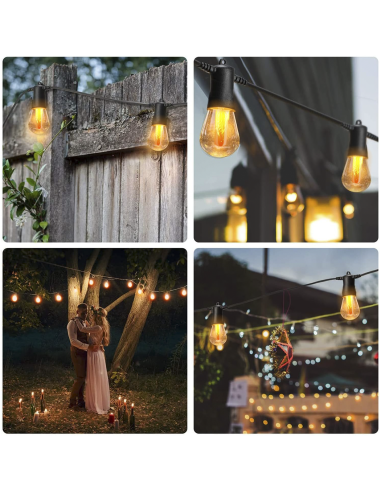 Catena Luminosa con Pannello Solare...