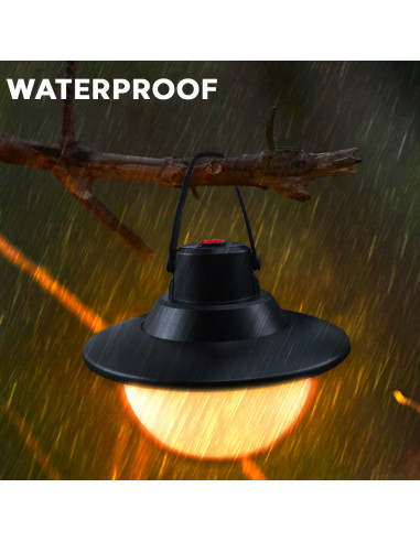 Lampada da Campeggio Luce Gialla 3 Tipi di...