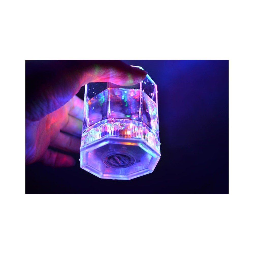 Bicchiere da cocktail luminoso a led multicolore