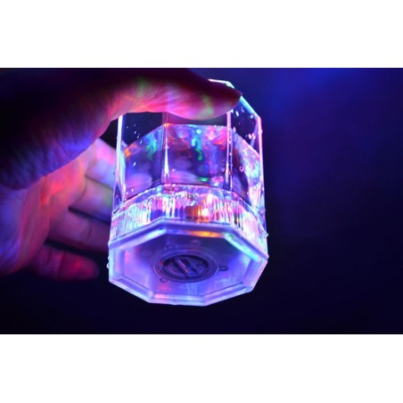 Bicchiere da cocktail luminoso a led multicolore