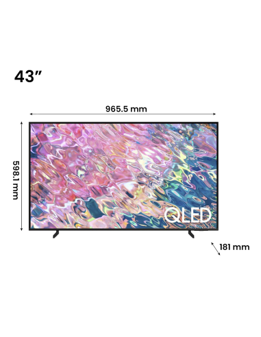 TV SAMSUNG 43 Pollici QLED ULTRA HD 4K SMART...