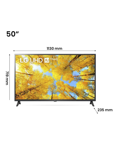 TV LG 50 Pollici UHD 4K SMART 50UQ751C0LF...