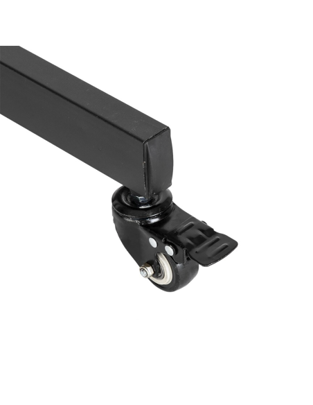 Supporto Carello TV 4 Ruote Girevoli Mobile Staffa Porta Televisione Fino a 50Kg