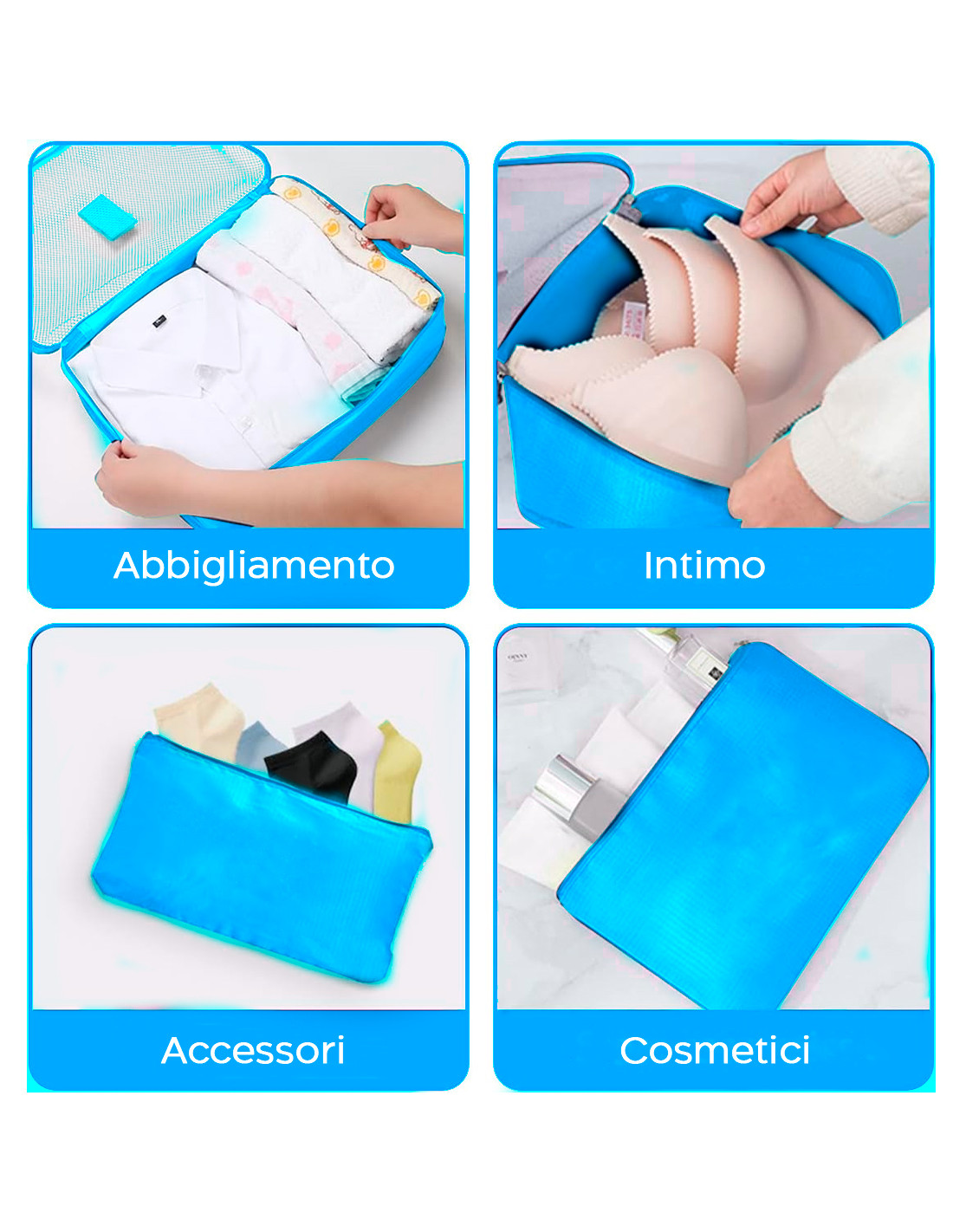 Mendler - Cesta Borsa Portabiancheria Hwc-c34 Tessuto ~ A Coste