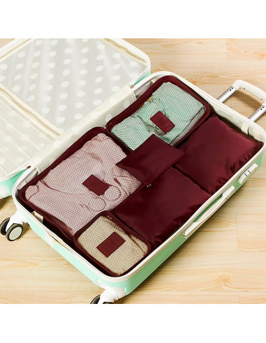 Set 6 Borse Organizer da Viaggio Impermeabili...