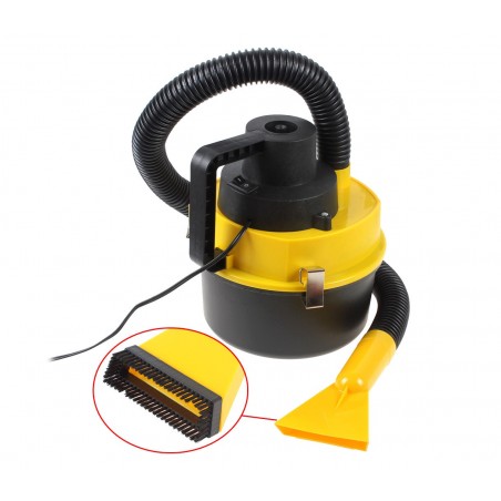 Aspirapolvere bidone 4,5 lt auto 12 v presa accendisigari con accessori Aspirapolvere bidone 4,5 lt auto 12 v presa accendisigari con accessori