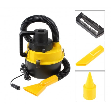 Aspirapolvere bidone 4,5 lt auto 12 v presa accendisigari con accessori Aspirapolvere bidone 4,5 lt auto 12 v presa accendisigari con accessori
