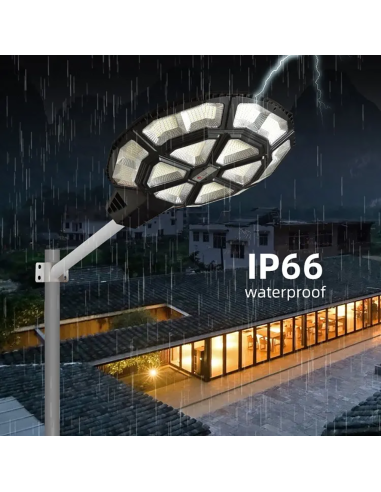 Lampione Stradale Ricarica Solare Jortan...